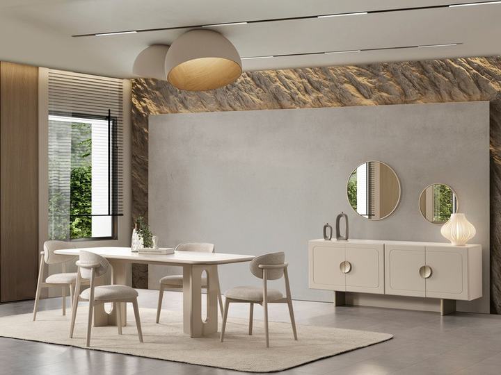 Loft Yemek Odası Takımı