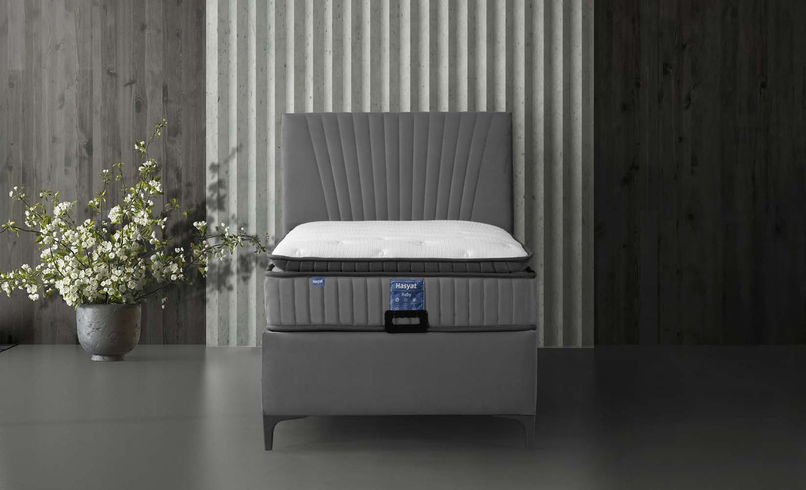 Ruby Yatak, Baza & Başlık Seti